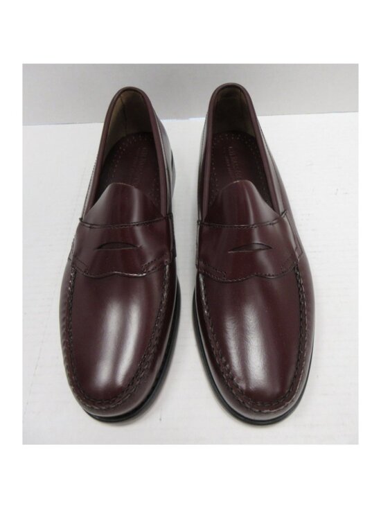 GH Bass Weejuns Shoes 11 D Red Penny Loafer Leather Slip On NEW main image 7